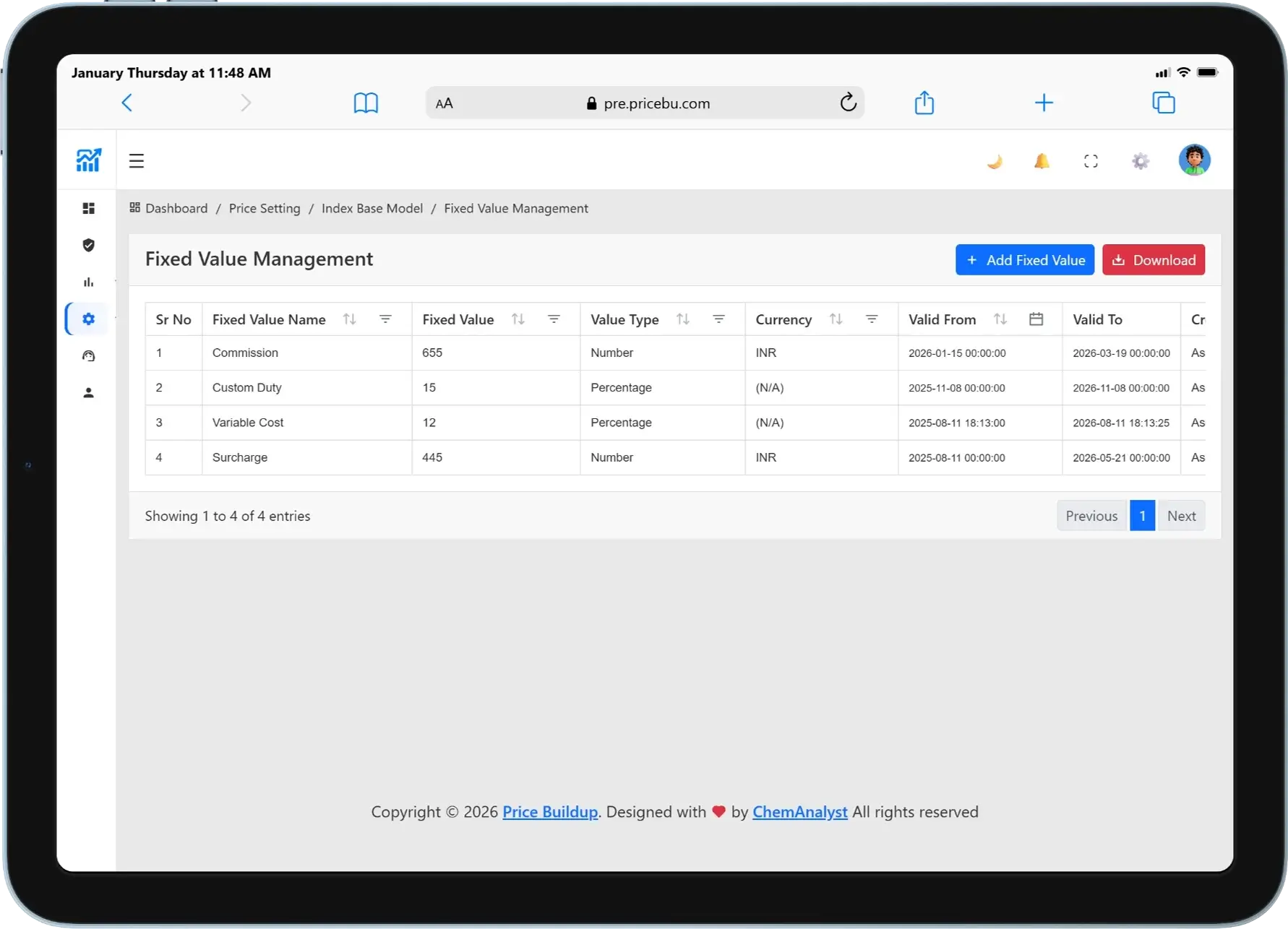 pricebu-fixed-value-management