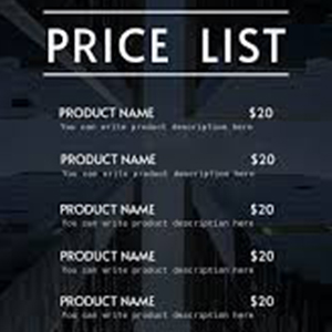 Download: Price List Template for Industrial SKUs